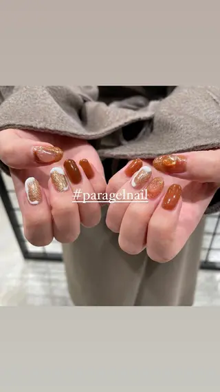 ネイル 淡色ネイル 🎀moeのネイルデザイン