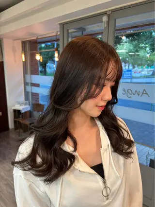 ロング 大曽根/艶カラー🌷 暖色/yuukaのヘアスタイル