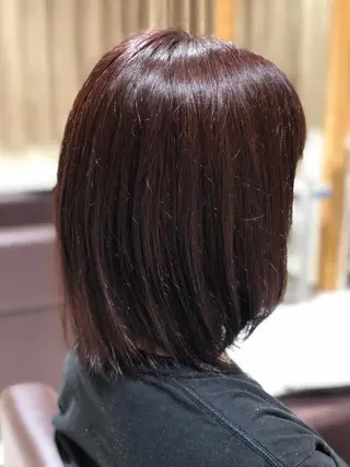 ミディアム カラー 斎藤 みくのヘアスタイル