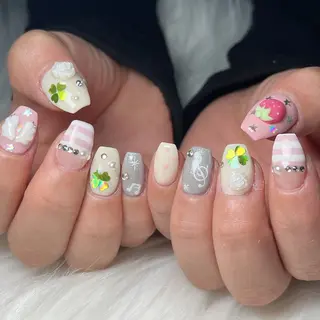 ネイル 🐕‍🦺Yappy 💗A-tanのネイルデザイン