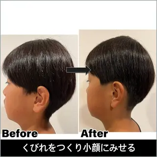 ショート graphy銀座所属・ステップボーンカット 小顔になる方法のヘアスタイル