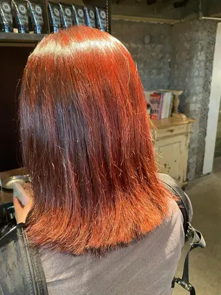 ミディアム カラー お任せヘア☘️☘️ 及川渚のヘアスタイル