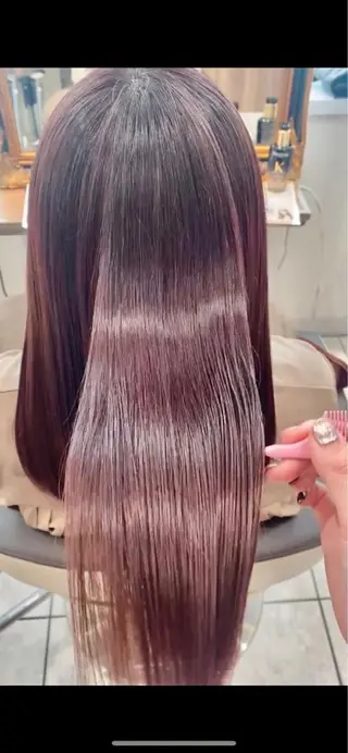 ロング 【縮毛矯正特化】 kyokaのヘアスタイル