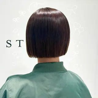 ショート ヘアセット/暖色 /レイヤー 山田寛菜のヘアスタイル