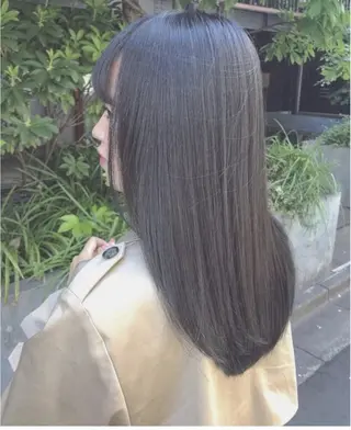 カラー 🫧ハイライトモデル 募集🫧溝口結麻のヘアスタイル