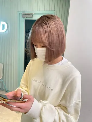 ミディアム サロウィン新宿三丁目East所属・💕冬モテ×上品色気 モテヘア💕山田航介のヘアスタイル