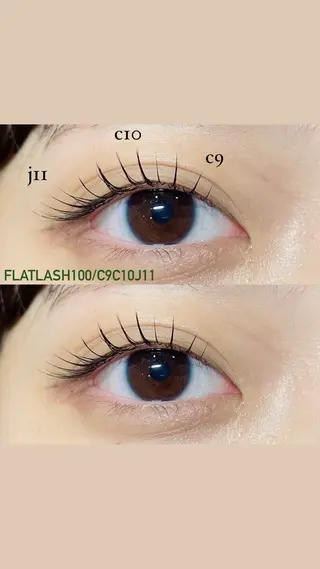 マツエク・マツパ ＋tico _ayanaのマツエク・マツパデザイン