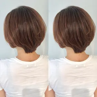 ショート カラー ♡美髪•艶髪♡砂川 なつきのヘアスタイル