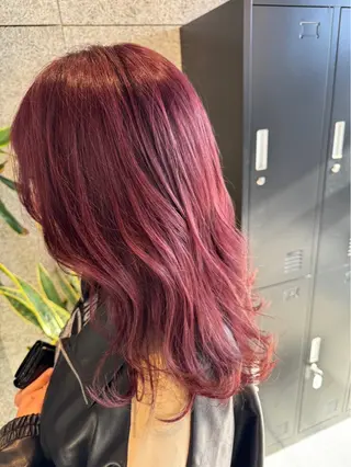 セミロング カラー トップスタイリスト 🖤sachikaのヘアスタイル