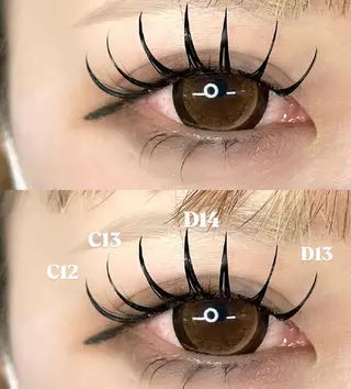 マツエク・マツパ foi by eyeartistsのマツエク・マツパデザイン