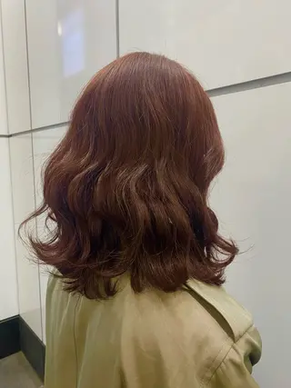 ミディアム カラー stair : case 銀座店所属・stair:case 🌱安藤風香🌱🦖のヘアスタイル