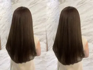 ロング 韓国🎀レイヤー/艶 髪/縮毛矯正/ユリナのヘアスタイル