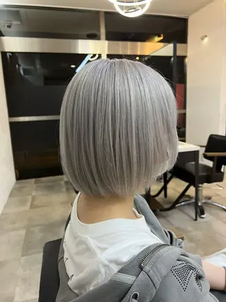 ミディアム カラー 🥀韓国ヘア🥀 宮津真菜のヘアスタイル