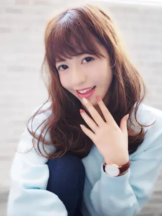 ミディアム ほさか しんごのヘアスタイル