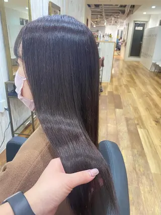 ロング カラー Le'a 谷町🌼 幸村はるひのヘアスタイル