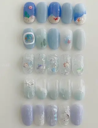 ネイル パラジェル＆フィルイン取り扱いサロンSol Nail所属・Sol Nail ミネのネイルデザイン