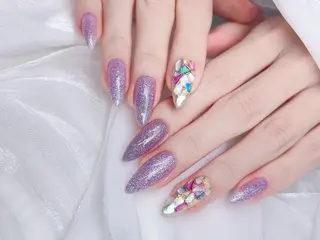 ネイル M🌷nail 長さだし専門店のネイルデザイン