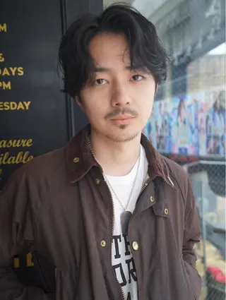 ショート パーマ メンズ YOHEI【メンズ/ パーマ/メンズ特化】のヘアスタイル