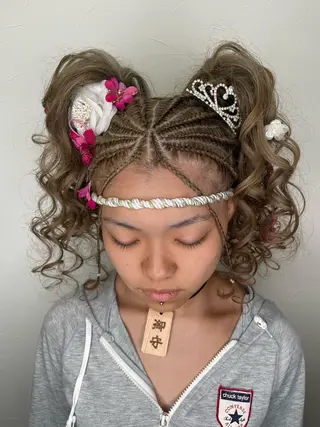 ロング エクステ＊美髪サロン KR2S河内長野店長のヘアスタイル