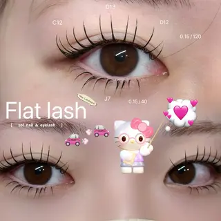 マツエク・マツパ sol nanamiのマツエク・マツパデザイン