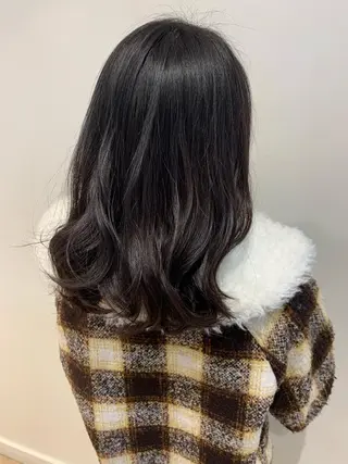 セミロング カラー ヘアアレンジ 【メンズモデル募集】 Bassa所沢のヘアスタイル