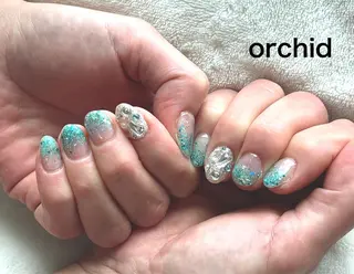 ネイル orchid ♡オーキッドのネイルデザイン