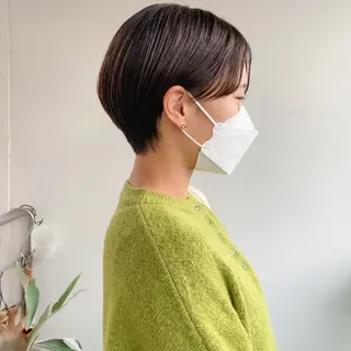 ショート カラー 中屋恵美🎨 Designカラーのヘアスタイル