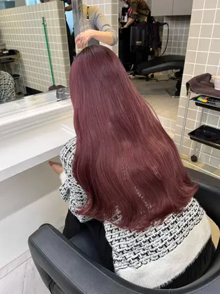 ロング カラー 韓国レイヤーカット /REIのヘアスタイル