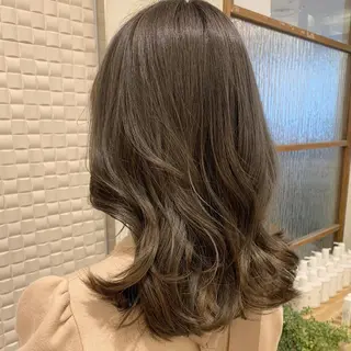 セミロング カラー GO TODAY SHAiRE SALON所属・𝒢𝒾𝓇𝓁𝓎 ⑅　𝓎𝓊𝓀𝒶のヘアスタイル