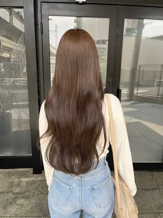 ロング カラー ブリーチ/髪質改善 Norikaのヘアスタイル