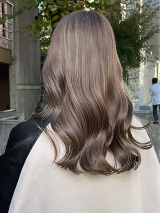 ロング ボブカット 💎坪谷のヘアスタイル