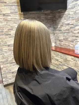 ミディアム カラー 中川原 大介のヘアスタイル