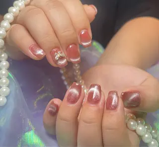 ミディアム nina beautyのネイルデザイン