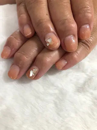 ネイル 自爪育成ネイルケア Lena  nailのネイルデザイン