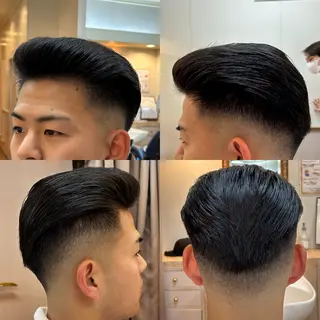 ミディアム 上町理髪店所属・Syunta Sato/佐藤駿太のヘアスタイル