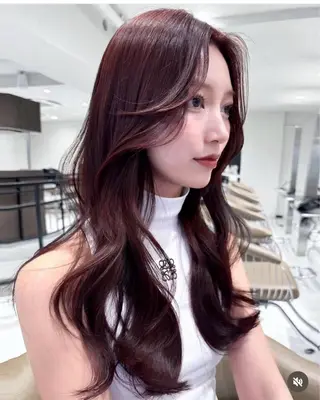 セミロング カラー 🎀 透明感カラー / 錦糸町のヘアスタイル