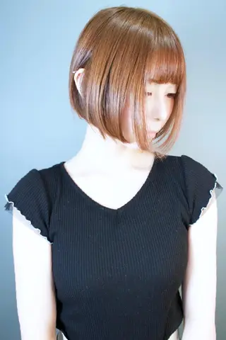 ミディアム Repos SENDAI所属・⭐️バッサリカット モデル募集⭐️佐野のヘアスタイル