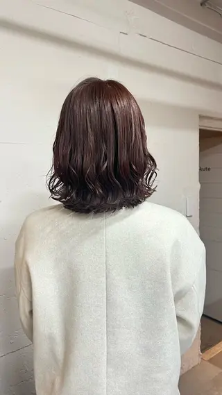 ミディアム カラー 🎀tokute ナオ🧸のヘアスタイル