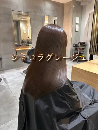 ロング 美髪矯正💎副店長 💎ミツキのヘアスタイル