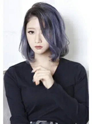 カラー 田辺 侑未のヘアスタイル