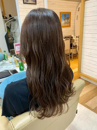 セミロング 荒木 たけるのヘアスタイル
