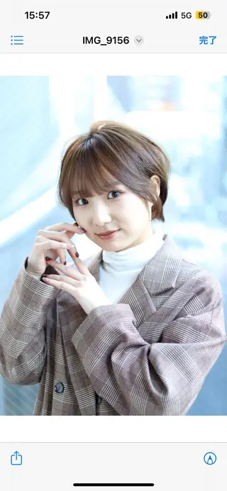 ショート 小林 伯熙のヘアスタイル