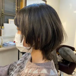セミロング カラー 🌼アニヤ スズ🌼のヘアスタイル
