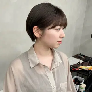 ショート カラー 🍒暖色カラー🍒 渋谷/YUUのヘアスタイル