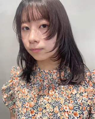 セミロング wewe: momoeのヘアスタイル