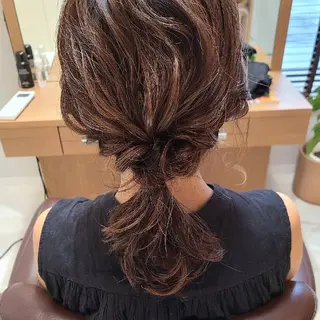 ヘアアレンジ 西田 理沙のヘアスタイル