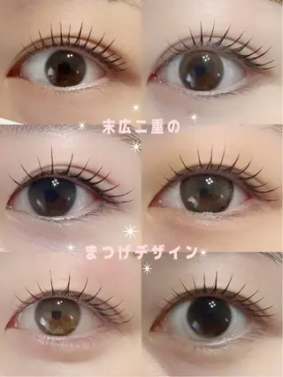 マツエク・マツパ charm所属・charm 【📍大名】のマツエク・マツパデザイン