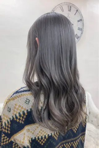 ロング カラー igrek bis所属・似合わせ×透明感 カラー🤍MAOのヘアスタイル