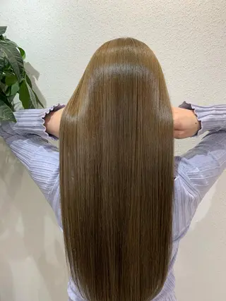 ロング hair & resort Lino west所属・LINO west 髪質改善サロン🏝のヘアスタイル
