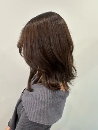 ミディアム カラー ヘアセット/艶カラー 💐nao.のヘアスタイル